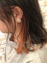 リエット(lieto)&nbsp;インナーカラー×オレンジカラー