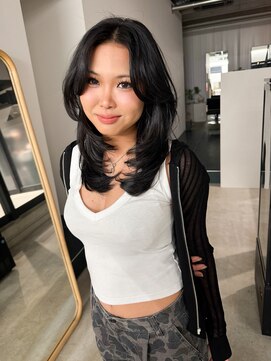 レイヤーカット/海外レイヤー/髪質改善