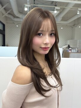 ハッシュカット/レイヤーカット/ブリーチ無し