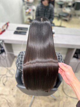 キュアネックスザサロン 渋谷(CURE nex the salon) 美髪矯正/髪質改善[#渋谷駅#縮毛矯正#レイヤーカット］20