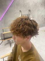 メンズサロン クロムス 梅田茶屋町店(Men's salon clomus) 【clomus】波巻きパーマ 梅田 茶屋町