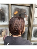 シャル オカチマチ 上野御徒町(shalu)&nbsp;丸みショートボブ