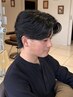 【羽感ある動きを表現*】カット+フェザーパーマ ￥11000