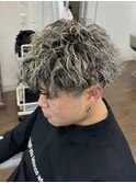 宇都宮メンズカットメンズパーマ波巻きスパイラルパーマツイスパ