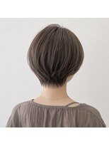 アンリエラ(Unliera)&nbsp;ショートボブ/くびれショート/アッシュブラウン/松山美容室