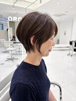 オーロ Costa西宮北口(ORO)&nbsp;大人ショートボブ丸みショートカットマッシュショート前髪あり
