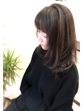 ヘアメイク イアラ 高柳(hair make iara) セミロングパーマ 大人編