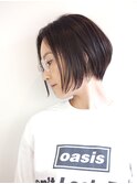 簡単スタイリング大人モードボブ