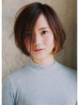 フェティッシュ(fetish) ナチュラル可愛い♪　前髪無しの大人ボブ
