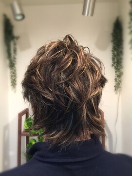 ダマーニ 表参道(DAMANI) メンズ　クールハイライトデザインカラー