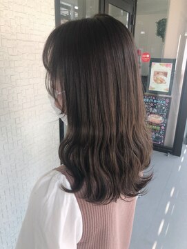 テラスヘア 新潟駅南(TERRACE hair) 透明感オリーブベージュ(ブリーチなし)