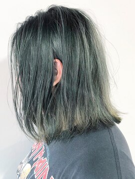 クラン(clan) clan ルーズカール　ココアブラウンミディ