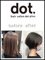 ヘアサロン ドットプラス 町田店(dot. plus) plus イメチェン