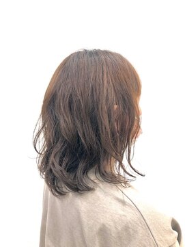 クオリス 上福岡店(QUALIS) ウェーブ/ミディアム/無造作パーマ/30代40代/デジタルパーマ