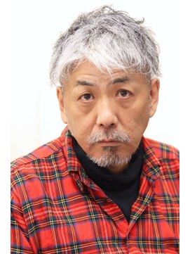 ヘアーアンドグルーミング ヨシザワインク(HAIR&GROOMING YOSHIZAWA Inc.) 【ヨシザワ人形町】50代ナチュラルツーブロックショート