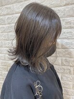 アレンヘアー 富士宮店(ALLEN hair) 韓国風★グレージュ切りっぱなしボブ