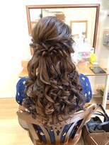 ロカット サロン(Roquat Salon)&nbsp;ハーフアップロングアレンジ【ヘアセット/立川/立川南/国分寺】