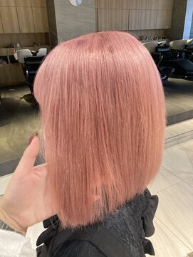 リー 京橋(Lee) 【Lee京橋】ボブ×ピンク