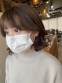 アンジェリカ 難波店(ANGELICA) 人気のサイドバングで今っぽさを作ります☆