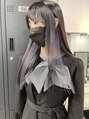 ツキ 横浜店(tuki)&nbsp;根元を染めないイヤリングカラーは隠しやすいのでおすすめです♪