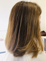 ヘアーカルチャー おゆみ野店(HAIR CULTURE) ミディアムカラースタイリングアッシュブラウン30代40代50代