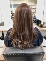 ペネロープ(Penelope)&nbsp;［新宿］ロングレイヤー/ハイライト/ピンクベージュ