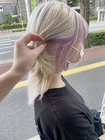 トーン(TONE)&nbsp;ブロンド＋インナーピンク/10代20代