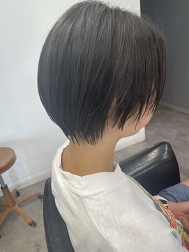 シェル 吉祥寺(shell) グレージュカラー/ボブウルフ/黒髪/ココアベージュ