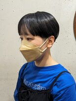 ゴーズゴー 吉祥寺(e)店(go s go)&nbsp;マッシュショート/刈り上げ/ぱっつん前髪/ツーブロック/縮毛矯正