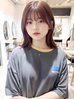 プラグ バイ ネオリーブ(plug by neolive) チェリーブラウン×髪質改善[髪質改善/縮毛矯正/韓国]韓国T◎