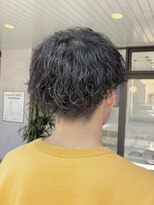 エルモ(ELMO.)&nbsp;簡単スタイリング　波巻きパーマ　モデニカアートグリース仕上げ