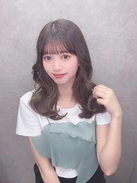 アンプル 天神店 最高級100%人毛エクステ　伸ばしかけヘア　エクステアレンジ