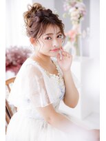 ヘアメイクサロン シャルメ(Hair Make Salon CHARMER) ざっくりまとめたカジュアルなお団子！イベントやコンサートに♪