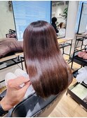 酸性ストレート ミディアムヘア