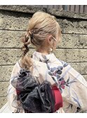 浴衣ヘアセット/ヘアセット/下北沢