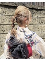 ワンズ リー 下北沢店(ONE's ly)&nbsp;浴衣ヘアセット/ヘアセット/下北沢