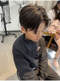 キッズカットフェザーショートバング
