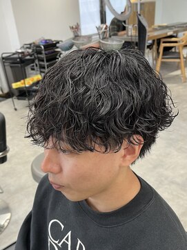 ラヴィズムバイフィフス(LUVISM by fifth) 波巻きスパイラルパーマツイストスパイラルパーマ新潟万代メンズ