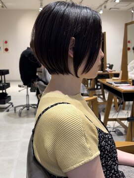 ビューブルー 亀戸錦糸町(VIEW BLUE) 美髪シアーカラーピンクブラウンショート