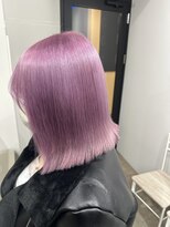 リグ 横浜(Lig.)&nbsp;パープルラベンダーカラーケアブリーチダブルカラー/横浜/横浜駅