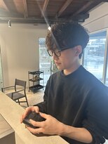 ロイ(roi) シャドウパーマ　波巻きパーマ