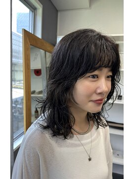 メゾンアトリエ(MaisonAtelier) 柔らかニュアンスパーマ