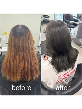 ガルボヘアー 桟橋店(garbo hair) 高知 艶髪 大人可愛い 韓国風 20代30代40代