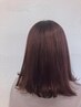 【2回目】カット＋艶カラー＋スタンダード髪質改善Tr