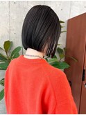 ホワイトグレージュ/デジタルパーマ/チェリーブラウン/栄3