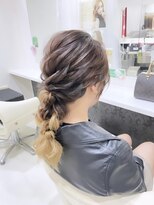 サロン ド リリー(salon de Lily) 編みおろしアレンジ