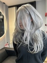 ジゼル(GiseL) ハイトーン　ブリーチ　シルバー