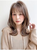 前髪艶感小顔カットくびれヘアモテ髪デザインカラーうる艶髪