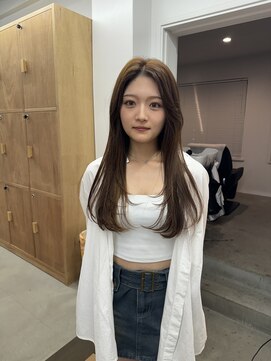 エント(ent) ブラウンベージュ×layer