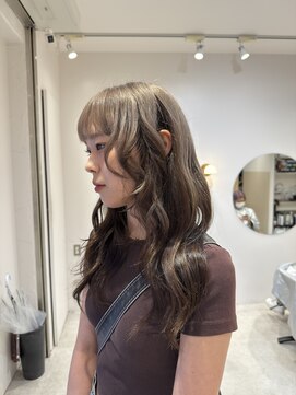 スタン 渋谷(Stam) ミルクティー × ブラウン[デザインカラー／ハイトーン]